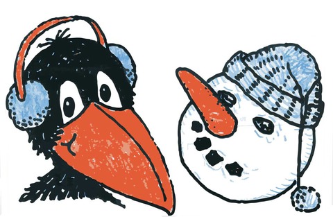 Der kleine Rabe im Schnee - Frankfurt am Main - 25.01.2026 16:00