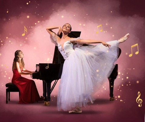 Debussy & Chopin - Ballet of Love - Valentinskonzert - Ein poetischer Abend mit Tanz und Klavier - Augsburg - 12.02.2026 19:00