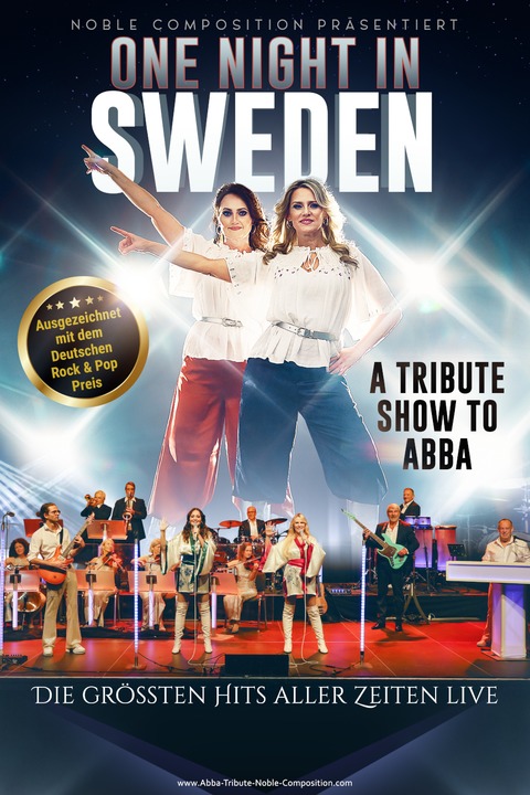 ONE NIGHT IN SWEDEN - A TRIBUTE SHOW TO ABBA - Bonn - 22.01.2026 20:00