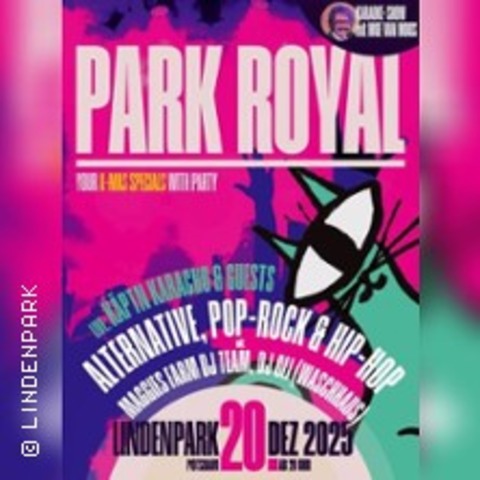 Park Royal Party - Indie, Rock & All Time Favorites - Potsdam - 20.12.2025 20:00