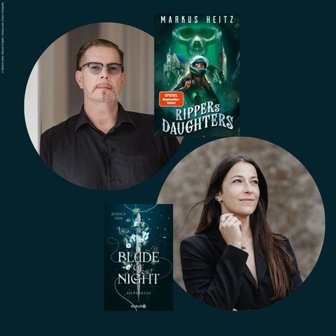 Doppellesung mit Markus Heitz & Jessica Iser: Rippers Daughter & Blade of Night - Leipzig - 21.05.2026 20:00