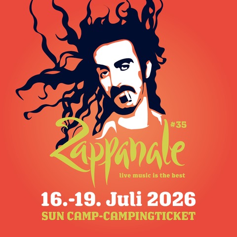 ZAPPANALE 2026 - SUN CAMP - 6 Tage bzw. 3 Tage - Ticket pro Fahrzeug (Personen und Zweir�der kostenlos) - Bad Doberan - 14.07.2026 12:00