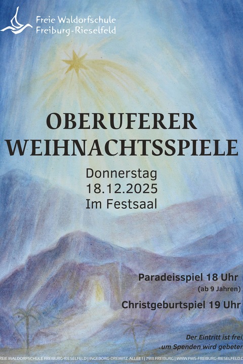 Oberuferer Weihnachtsspiele - Freiburg - 18.12.2025 18:00