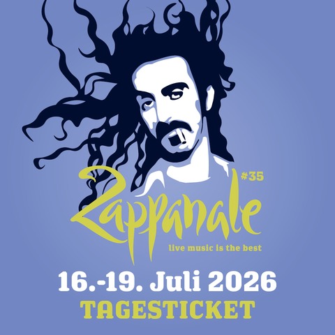 ZAPPANALE 2026 - Tagesticket SAMSTAG - Bad Doberan - 18.07.2026 12:00