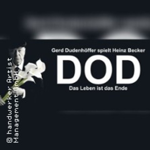 DOD - Gerd Dudenh�ffer spielt Heinz Becker - STASSFURT - 05.03.2026 20:00
