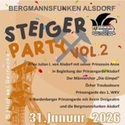 Steigerparty Vol.2 - W�RSELEN - 31.01.2026 19:00