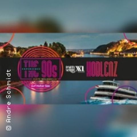 Partyschiff XXL Koblenz - 90er - KOBLENZ - 23.05.2026 20:30