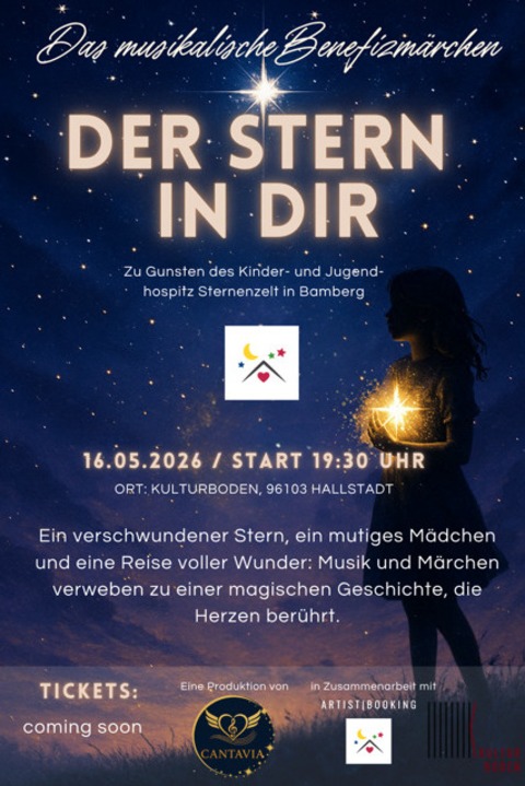 Der Stern in dir - Ein musikalisches Benefizm�rchen - Hallstadt - 16.05.2026 19:30