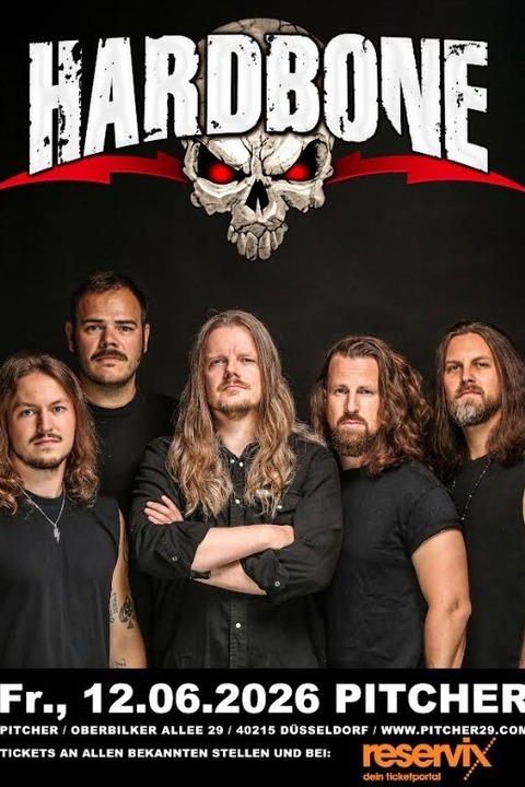HARDBONE - D�sseldorf - 12.06.2026 19:00