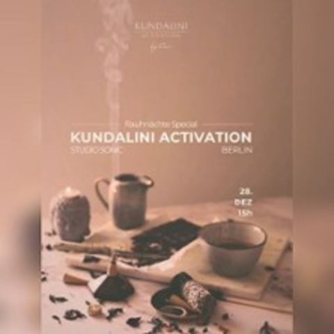 Kundalini Activation by Cari - Open Class - BERLIN - 17.01.2026 15:00