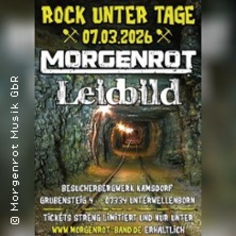 Rock unter Tage 2026 - UNTERWELLENBORN/ OT KAMSDORF - 07.03.2026 19:00