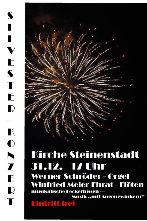 Silvesterkonzert - Neuenburg - 31.12.2025 17:00