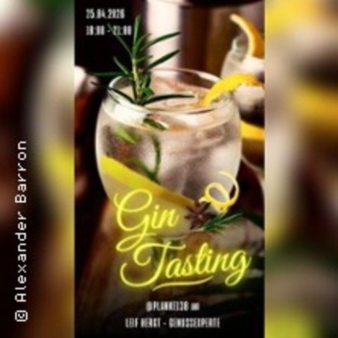 Gin Tasting mit Genussexperte Leif Hergt - WUNSTORF OT STEINHUDE - 23.05.2026 18:00