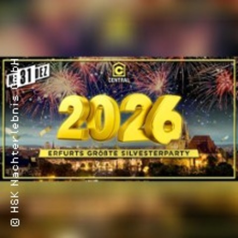 Erfurts Gr�sste Silvesterparty | Central Club - ERFURT - 31.12.2025 22:00