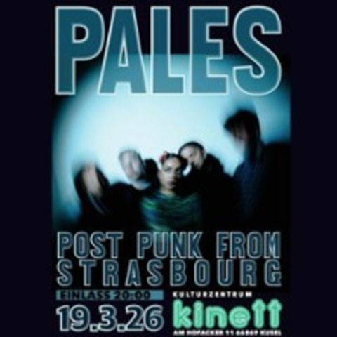 Pales - Post Punk Sensation - Kusel - 19.03.2026 20:00