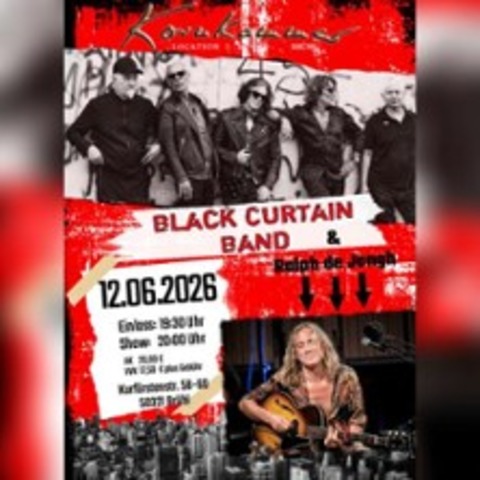 Black Curtain Band @ Kornkammer - BR�HL - 12.06.2026 20:00