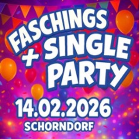 Faschings und Single Party | mit der BoomBox Partyband und VfB DJ Phil Torres - Schorndorf - 14.02.2026 19:00