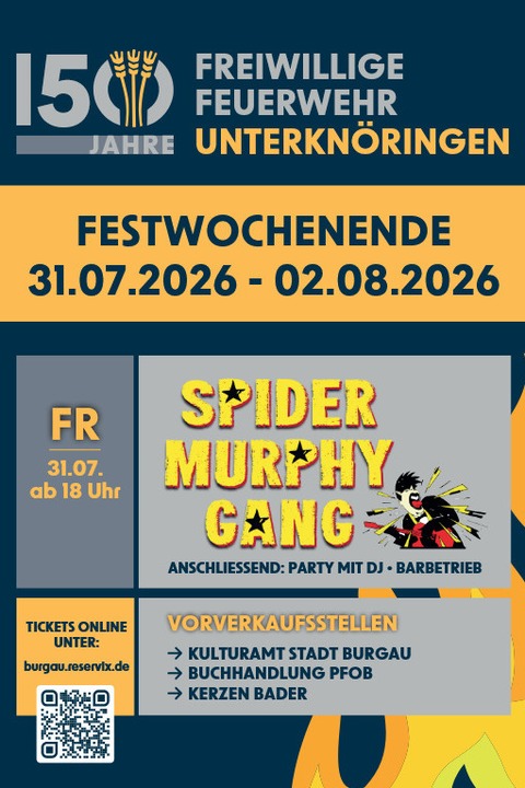 Spider Murphy Gang - Burgau - 31.07.2026 20:30
