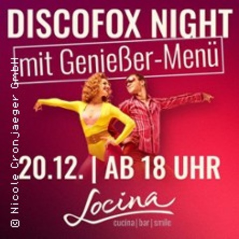 Discofox Night & Dinner - BAD NENNDORF - 20.12.2025 18:00