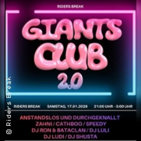 Giants Club 2.0 - CLAUSSNITZ - 17.01.2026 21:00