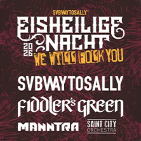 Subway To Sally - Eisheilige Nacht 2026 - Pratteln - 11.12.2026 18:15