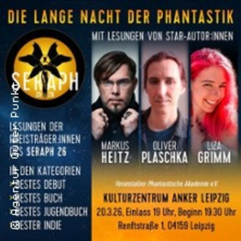 Lange Nacht der Phantastik - LEIPZIG - 20.03.2026 19:30