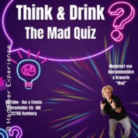 Think & Drink - The Mad Quiz - HAMBURG - 01.04.2026 19:00