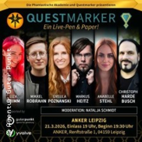 Questmarker - Ein Live-Pen & Paper - LEIPZIG - 21.03.2026 19:30