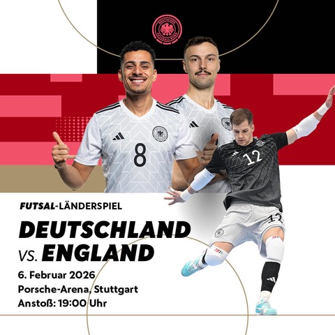 DFB-G�ste | Deutschland - England - Stuttgart - 06.02.2026 19:00