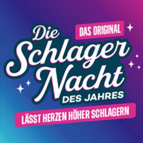 Die Schlagernacht des Jahres 2026 - DAS ORIGINAL - K�ln - 09.05.2026 18:00