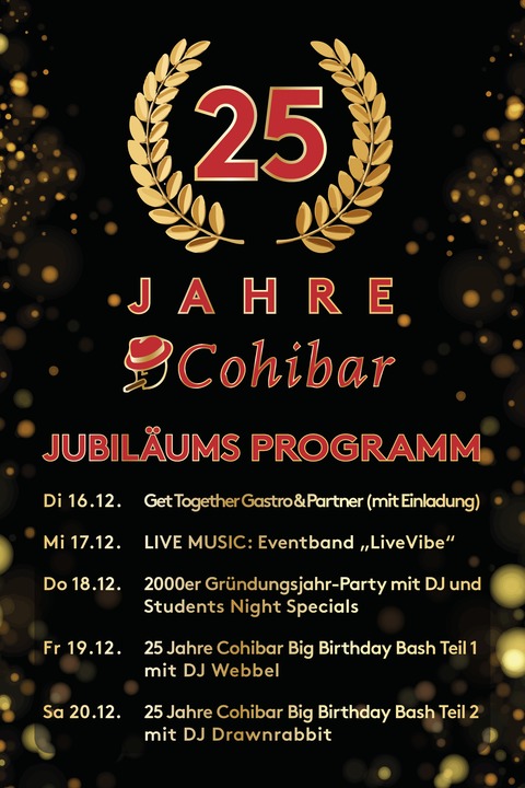 Big Birthday Bash - Freiburg - 20.12.2025 20:00
