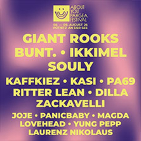 About You Pangea Festival 2026 - RIBNITZ-DAMGARTEN - 06.08.2026 00:00