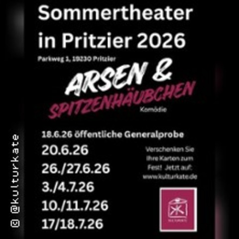 Arsen & Spitzenh�ubchen - PRITZIER - 04.07.2026 20:00