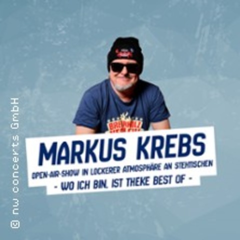 Markus Krebs - Open Air - NORDHORN - 16.08.2026 19:00