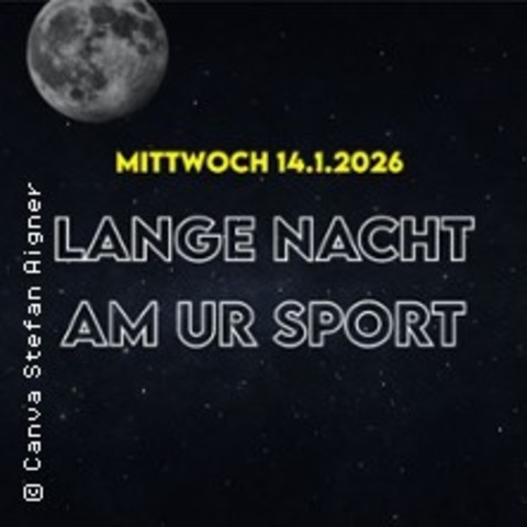 Lange Nacht des Hochschulsport - REGENSBURG - 14.01.2026 19:00