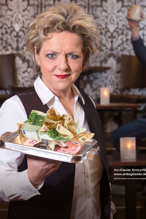 Anke Gei�ler - Trinkgeld darf auch knistern - Kabarett academixer Leipzig - Weinb�hla - 08.03.2026 19:30