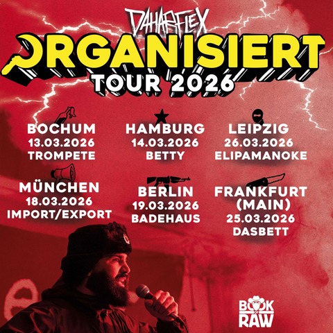 Dahabflex - Organisiert Tour 2026 - Frankfurt am Main - 25.03.2026 20:00