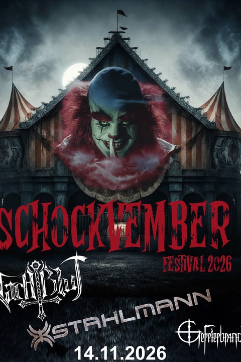 Schockvember Festival 2026 - Nachtblut, Stahlmann, Gefrierbrand - Remchingen - 14.11.2026 18:15