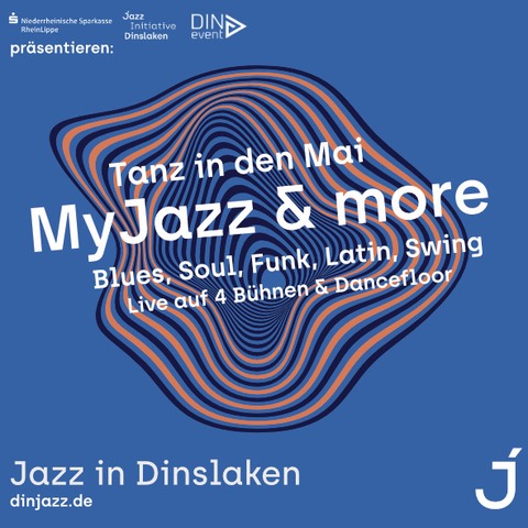 MyJazz & more - Tanz in den Mai - Supercharge, Blue Swing Steam, Quintetto Enquentro u.a. - Dinslaken - 30.04.2026 18:30