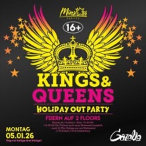 Kings & Queens | Holiday Out 16+ Party - M�NSTER - 05.01.2026 19:30