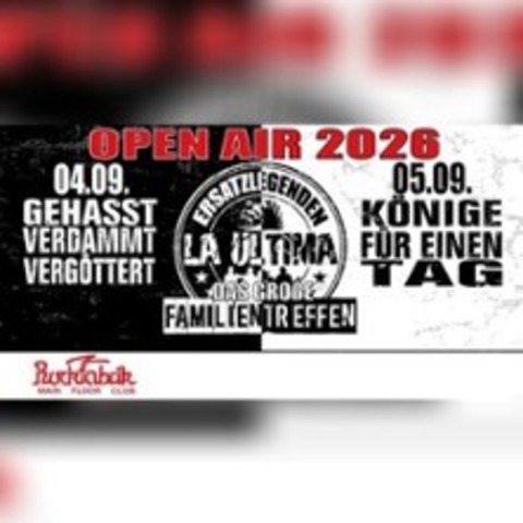 La Ultima / Rocke Open Air Tag 1 - �BACH-PALENBERG - 04.09.2026 18:00