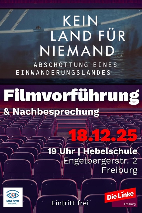 Kein Land f�r Niemand - Freiburg - 18.12.2025 19:00