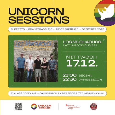Los Muchachos & Jam Session - Freiburg - 17.12.2025 21:00