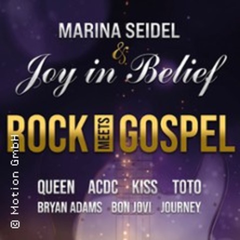 Marina Seidel & Joy In Belief - Classic Rock meets Gospel - Kulmbach - 18.04.2026 20:00