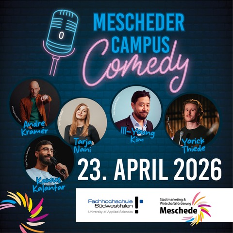 Mescheder Campus Comedy - Stand-Up Comedy mit - Meschede - 23.04.2026 19:30