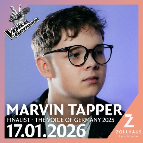 Marvin Tapper - live im Zollhaus Leer - Leer - 17.01.2026 20:00