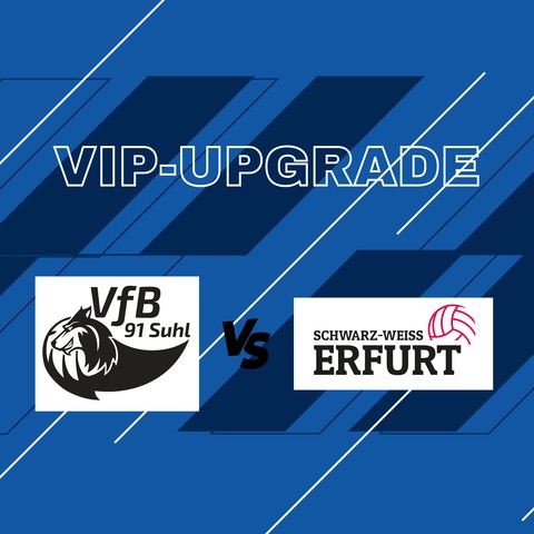 VIP UPGRADE: VfB Suhl LOTTO Th�ringen - Schwarz-Wei� Erfurt - Eisenach - 03.01.2026 16:45