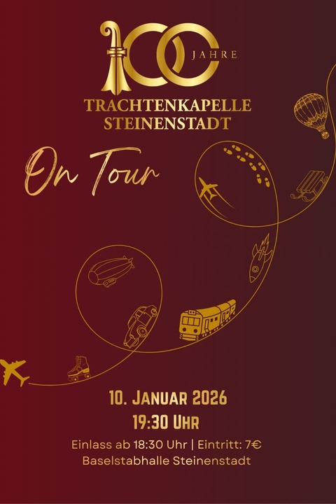 100 Jahre Trachtenkapelle Steinenstadt - Neuenburg am Rhein - 10.01.2026 19:30