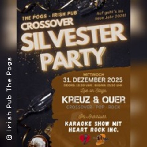 Silvesterparty - Kreuz & Quer & Karaoke - M�NCHENGLADBACH - 31.12.2025 21:00