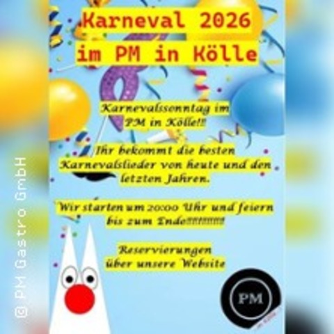 Karnevalssonntag im PM K�lle - K�LN - 15.02.2026 20:00